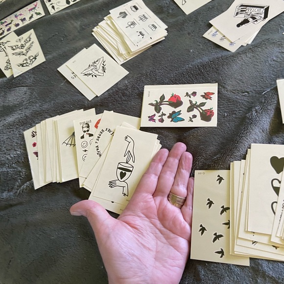 250 stickers/water body tattoos-Extreme variety - Picture 2 of 7